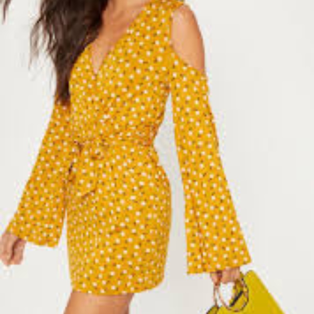 Cold Shoulder Skater Dress